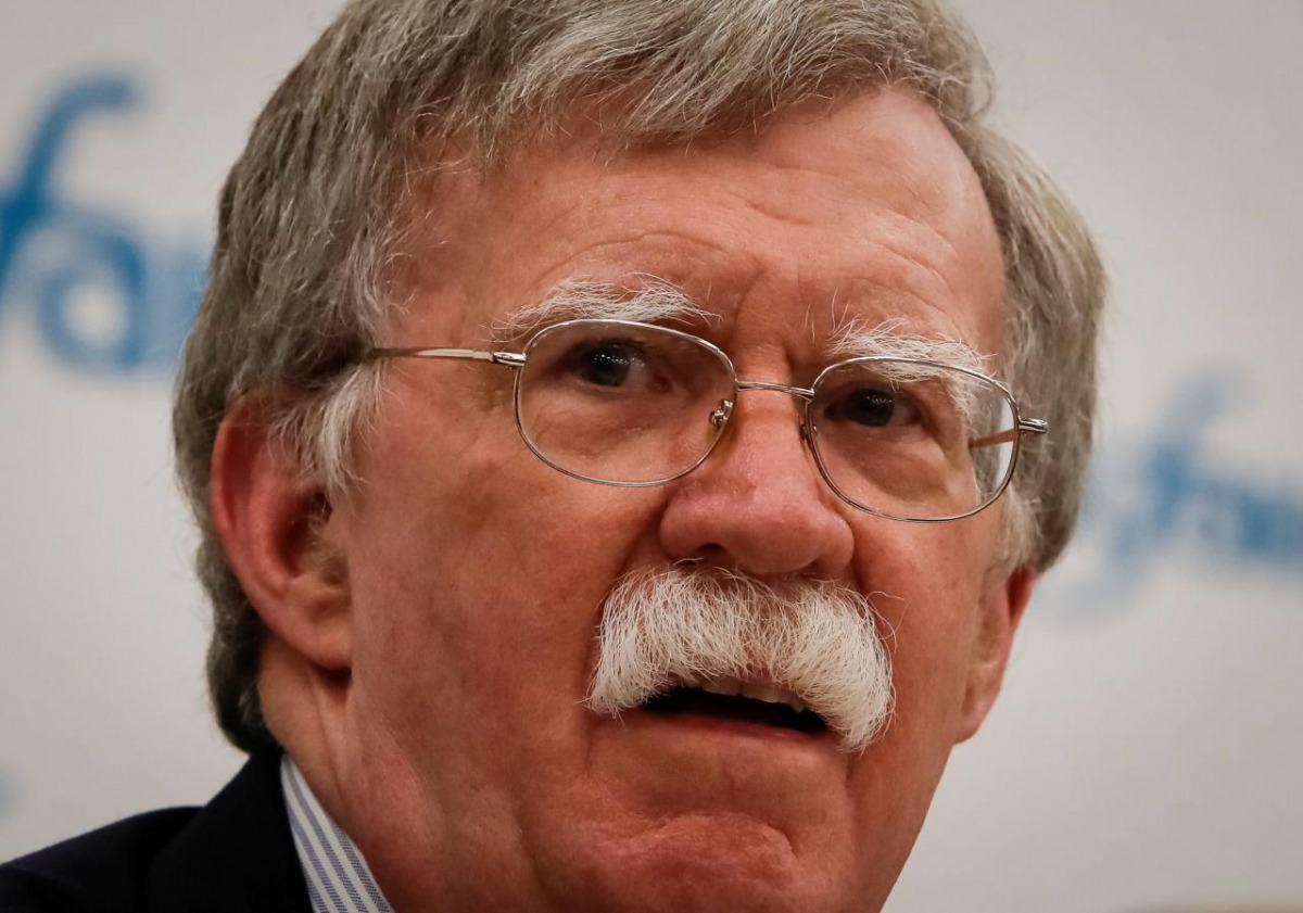 FILE PHOTO: U.S. National Security Adviser John Bolton attends a news conference in Moscow, Russia June 27, 2018. /Sergei Karpukhin/REUTERS