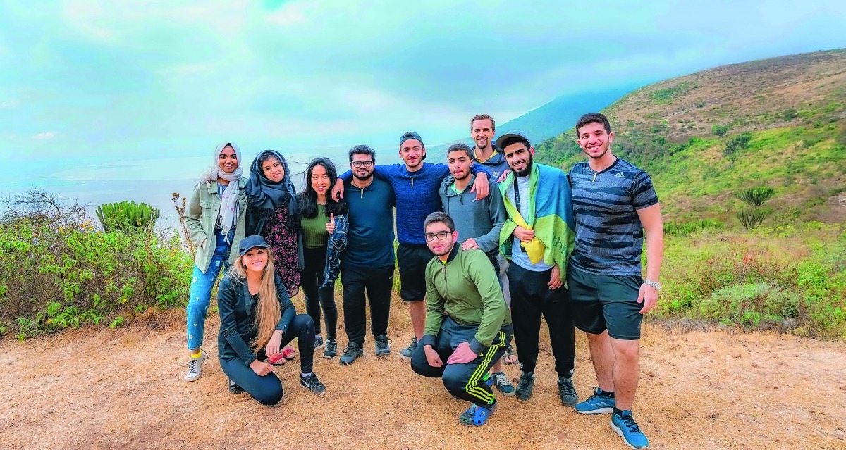 WCM-Q medical students in Tanzania.
