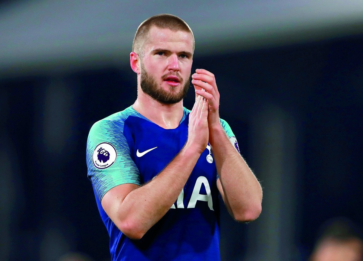 Tottenham's Eric Dier applauds the fans at the end of the match Action Images via Reuters/Andrew Couldridge