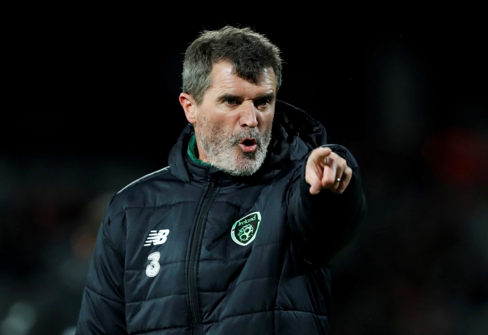 FILE PHOTO: Ireland assistant manager Roy Keane before the match Action Images via Reuters/Matthew Childs