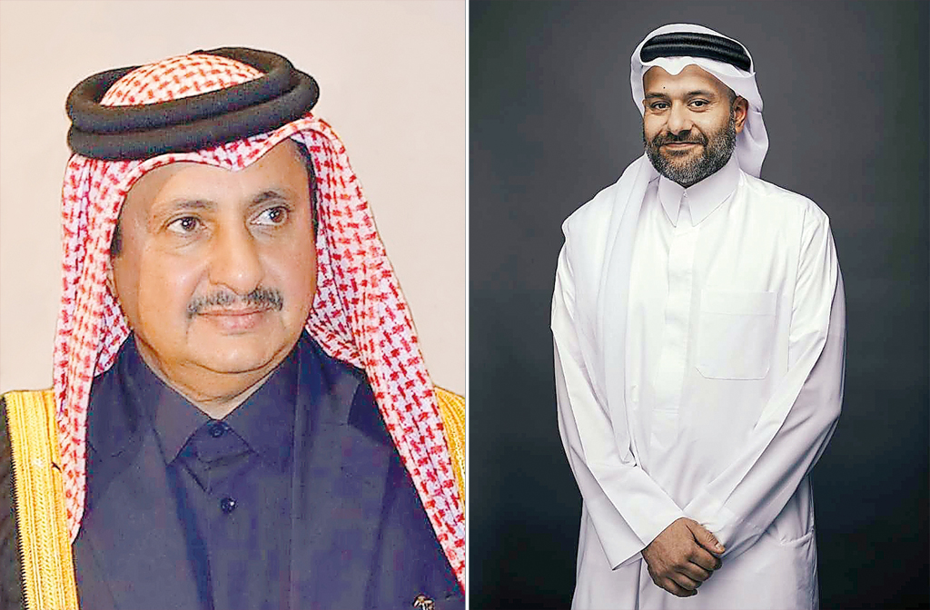 Sheikh Khalifa bin Jassim Al Thani, ICC Qatar Chairman and Yousuf Mohamed Al Jaida, Chief Executive Officer, QFC.