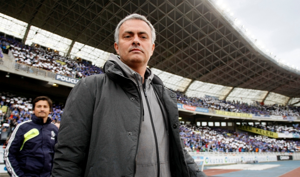 Former Real Madrid coach Jose Mourinho. (REUTERS/Joseba Etxaburu/File Photo)