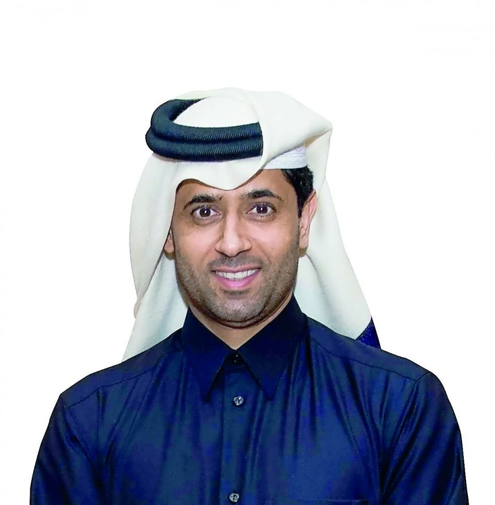 Qatar Tennis, Squash and Badminton Federation (QTSBF) President, Nasser bin Ghanim Al Khelaifi