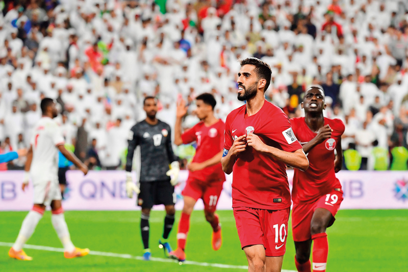 File photo of Al Sadd captain Hasan Al Haydos.