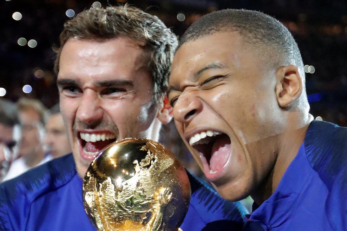 Griezmann & Mbappe (Reuters)
