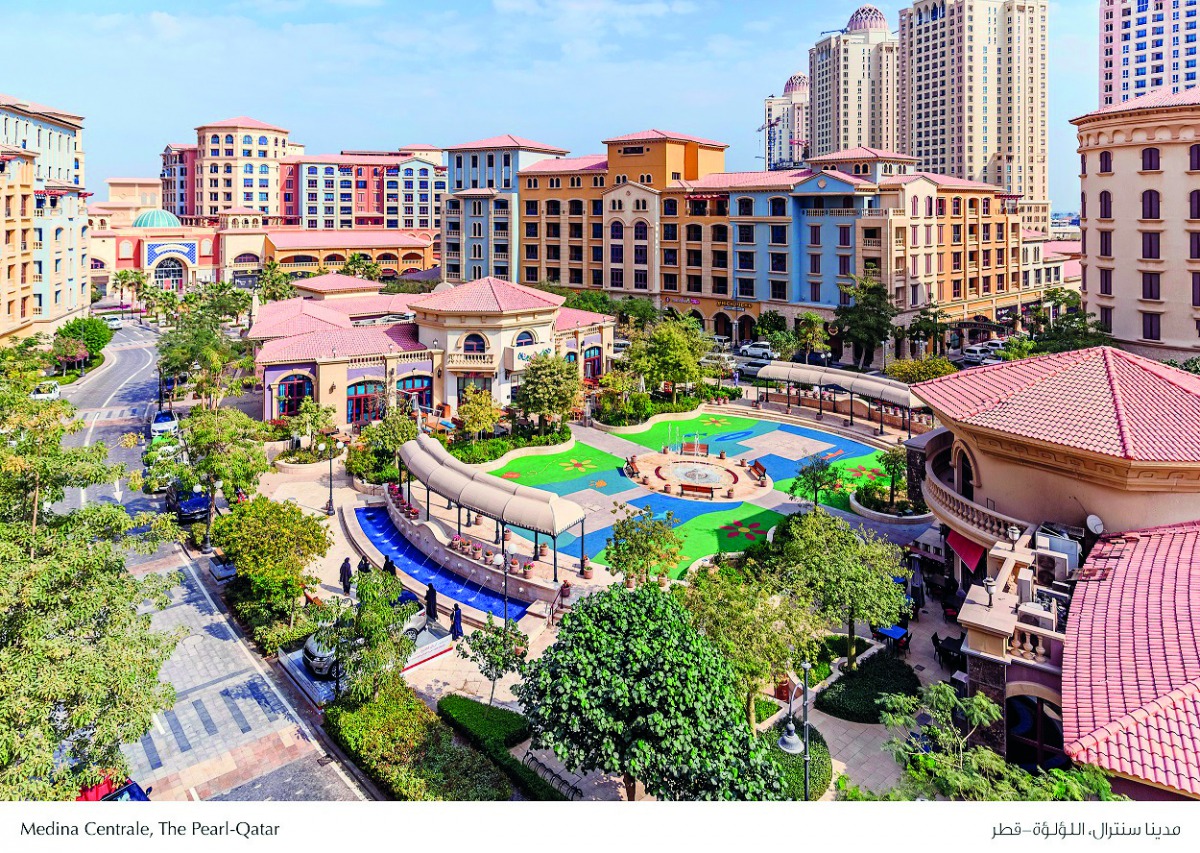 A view of Medina Centrale, The Pearl-Qatar.