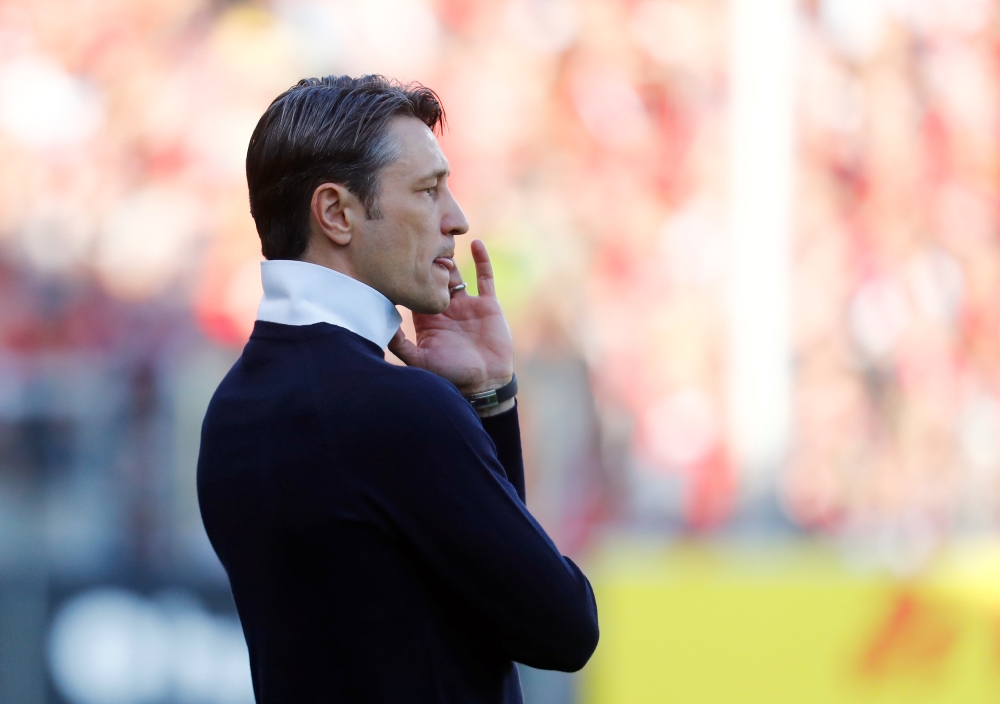Bayern Munich coach Niko Kovac REUTERS/Kai Pfaffenbach 