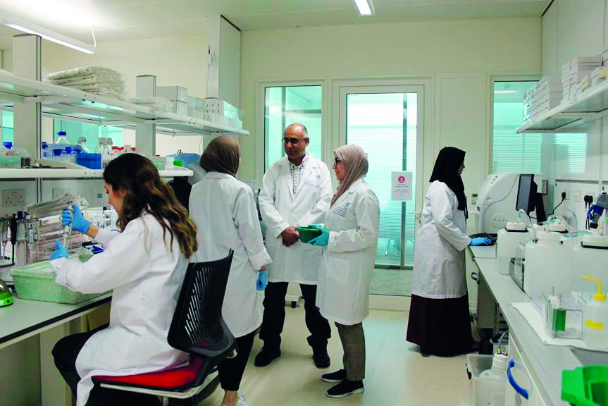 Researchers at QBRI’s Neurological Disorders Research Center.
