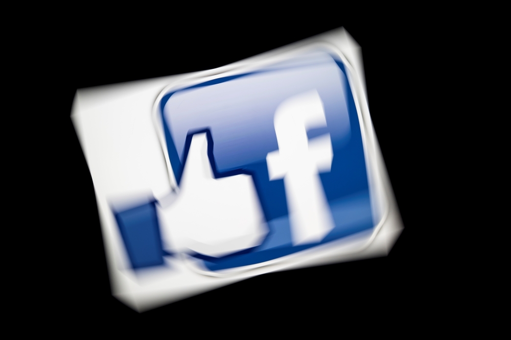 In this file photo taken on February 05, 2019 the Facebook logo is displayed on a tablet in Paris. AFP/Lionel Bonaventure