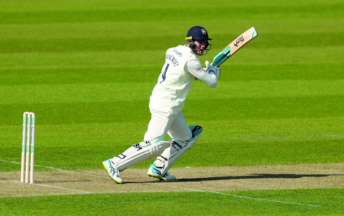 Durham’s Cameron Bancroft in action during the County Championship in this April 11 file photo. (Action Images via Reuters/Lee Smith)  

