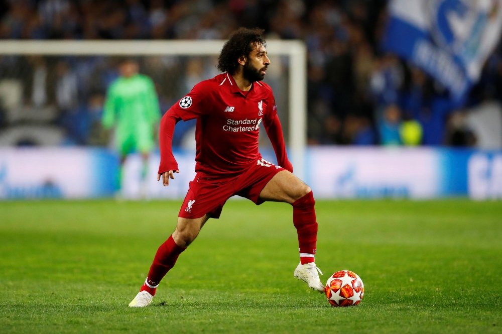 Liverpool's Mohamed Salah in action (Action Images via Reuters/Andrew Boyers) 
