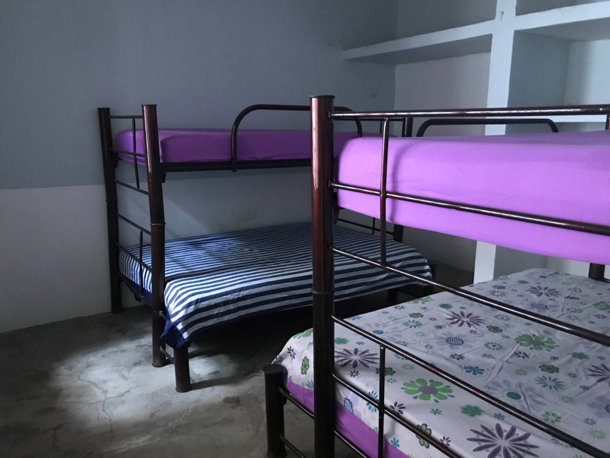 Empty bunk beds sit in a shelter for victims of human trafficking in Tapachula, Mexico, March 26, 2019. Thomson Reuters Foundation / Christine Murray 