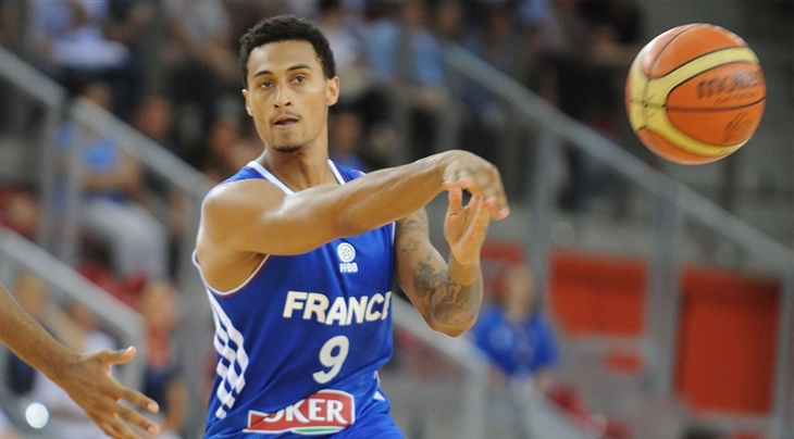 French basketball player Edwin Jackson (Photo courtesy: http://www.fiba.basketball)