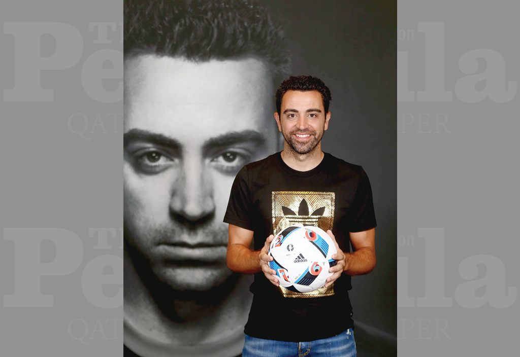 AL Sadd player Xavi Hernandez