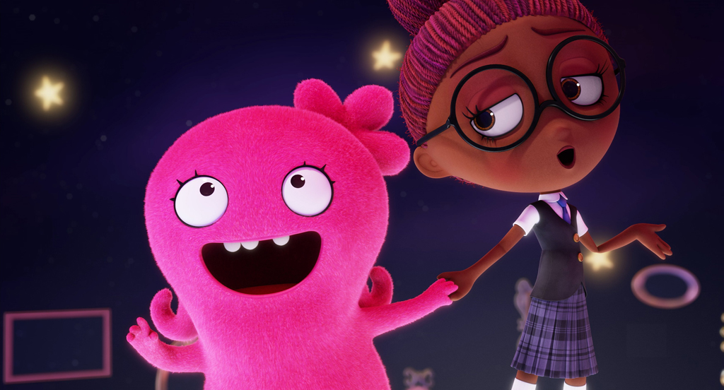 Still  from the movie UglyDolls.