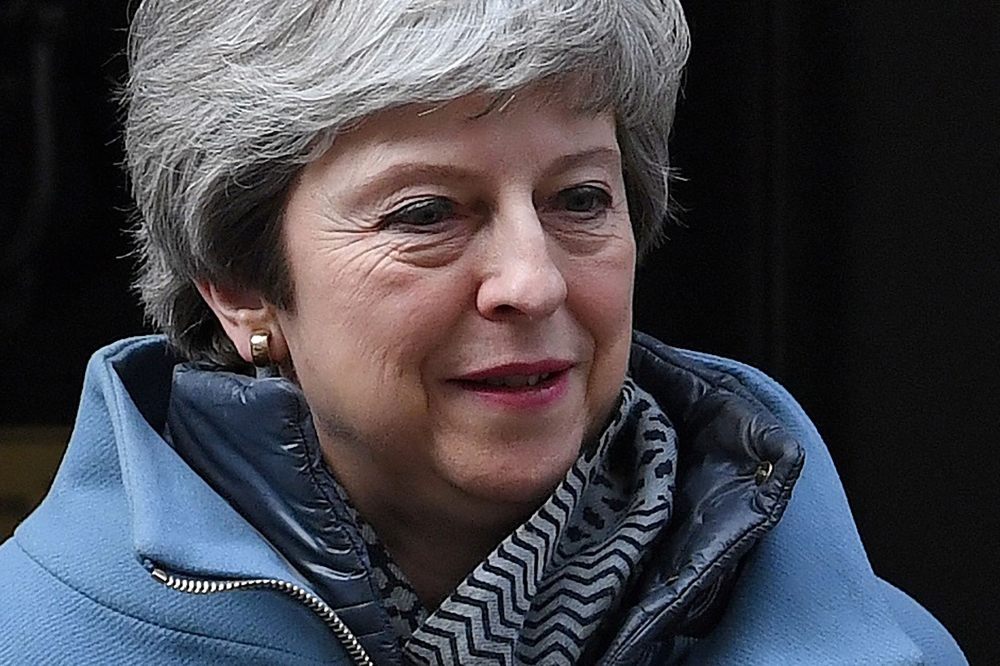 File photo of Theresa May. 