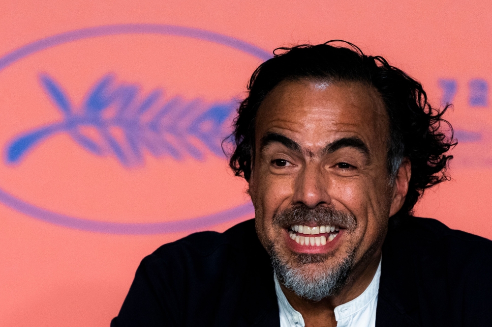 Mexican director and President of the Jury of the Cannes Film Festival Alejandro Gonzalez Inarritu attends the Jury press conference of the 72nd edition of the Cannes Film Festival in Cannes, southern France, on May 14, 2019. AFP / Dominique Laurent 