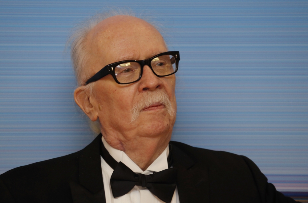 Director John Carpenter poses at 72nd Cannes Film Festival, May 15, 2019. Reuters/Regis Duvignau  
 