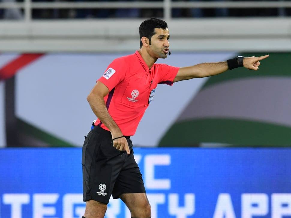 Qatar referee Abdulrahman Al Jassim 