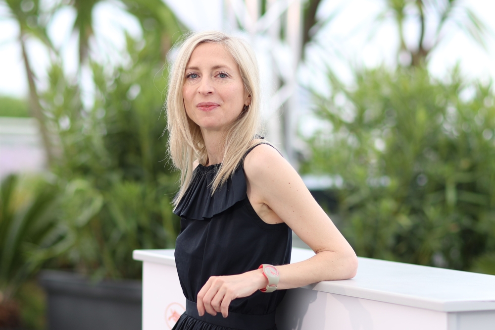 Austrian film director Jessica Hausner poses during a photocall for the film 
