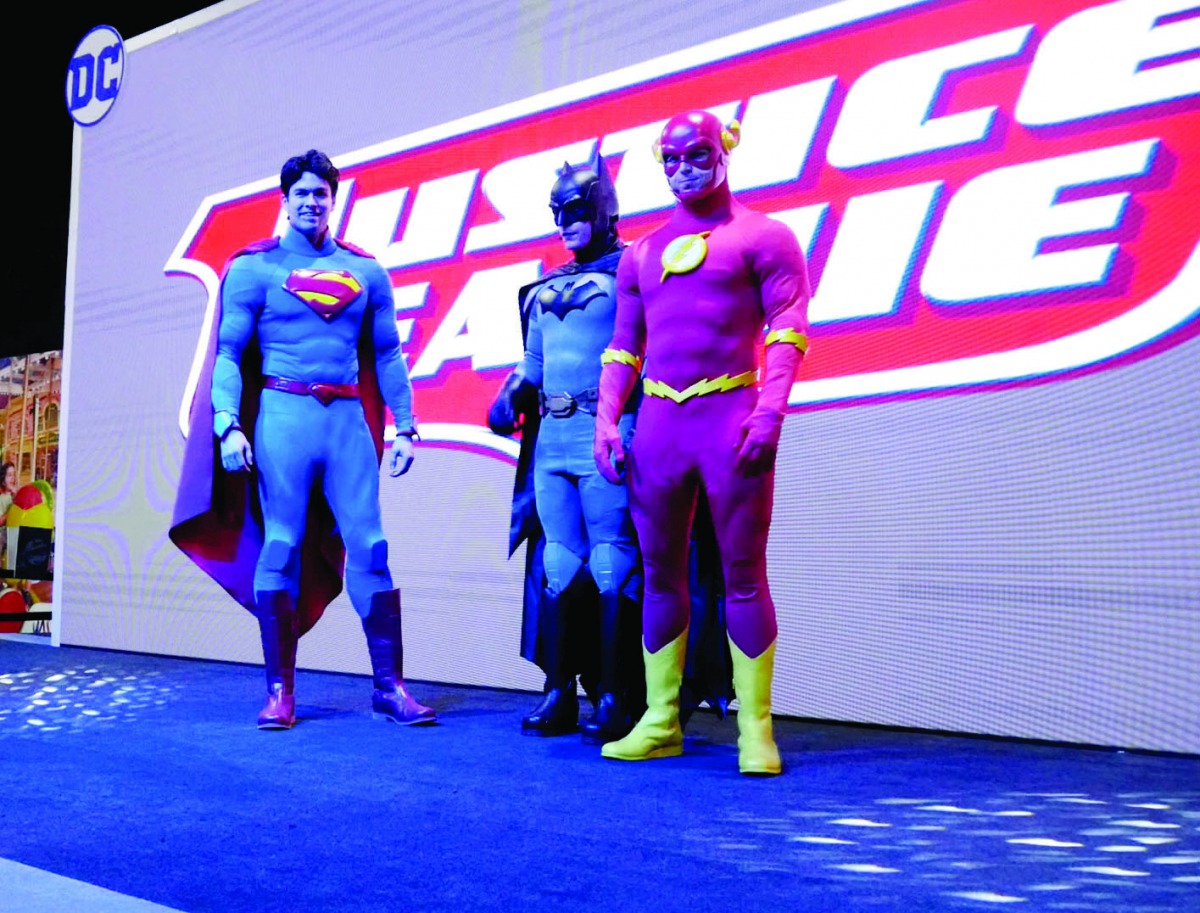 Join Superman, Batman, Wonder Woman and The Flash in celebrating Eid Al-Fitr at Mall of Qatar.