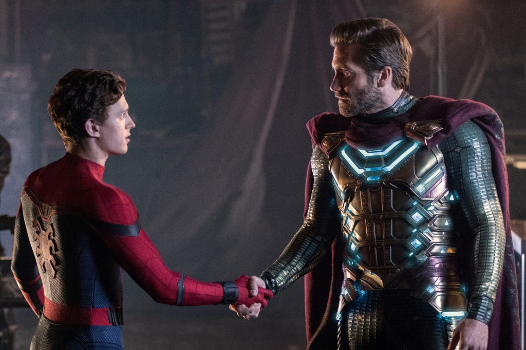 Still taken from the trailer Spider-Man: Far From Home.
