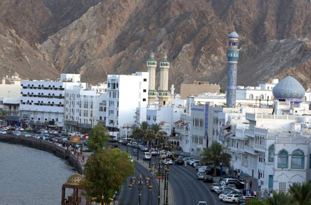 FILE PHOTO: A view of the Matrah neighbourhood of the Omani capital Muscat on July 18, 2012. AFP/Mohammed Mahjoub