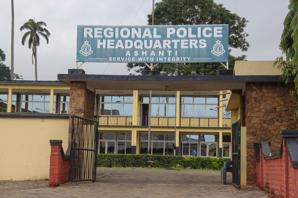 The Ashanti Regional Police Head Quarter in Kumasi is pictured on June 7, 2019. AFP / MAHMUD MOHAMMED-NURUDEEN