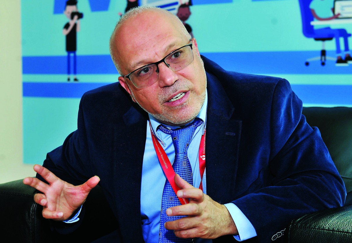 Dr. Maher Saqqour Pic: Baher Amin / The Peninsula