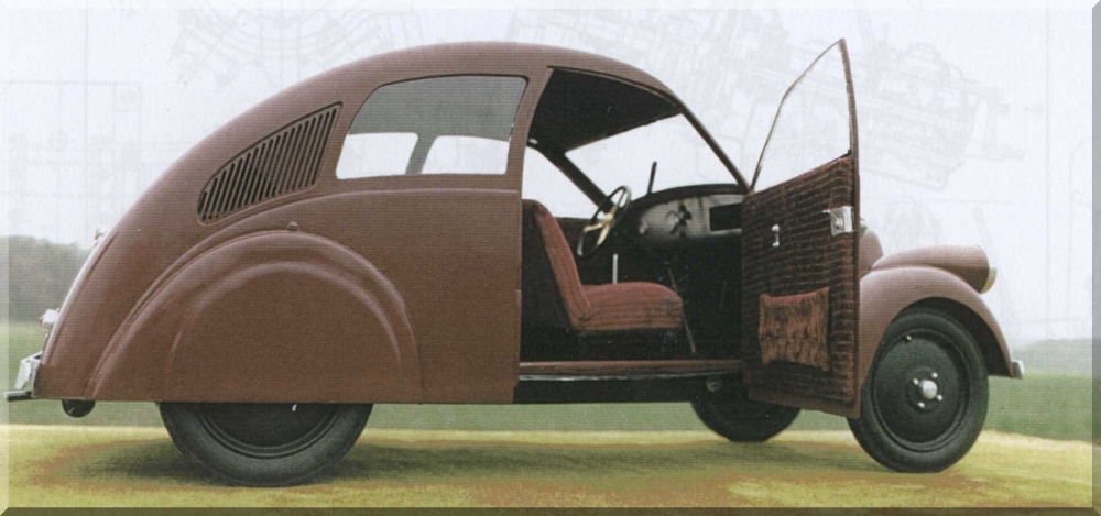 Model of the 1932 Porsche Type 12, Nuremberg Museum of Industrial Culture. (Photo courtesy: Wikipedia/Mb1302/CC BY-SA 3.0)  