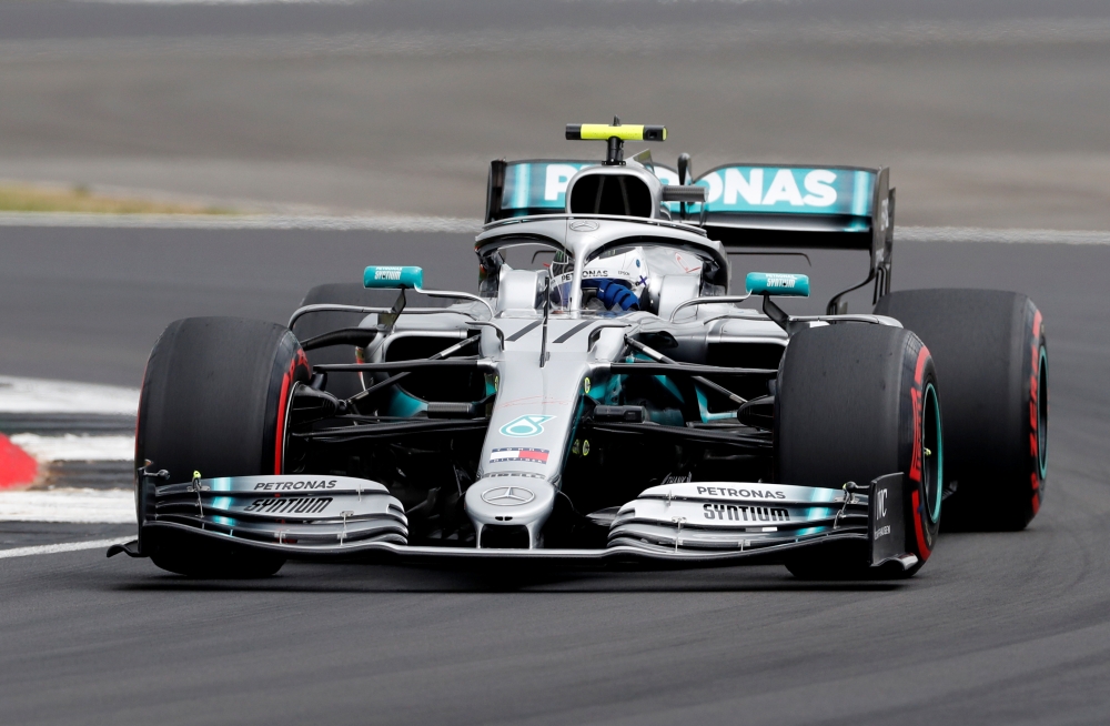 Mercedes' Valtteri Bottas during qualifying. (REUTERS/Matthew Childs)
