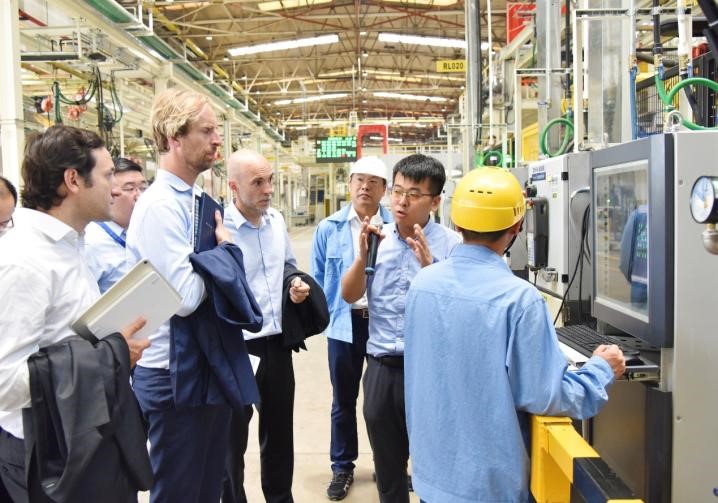A group of officials seen in this file picture.