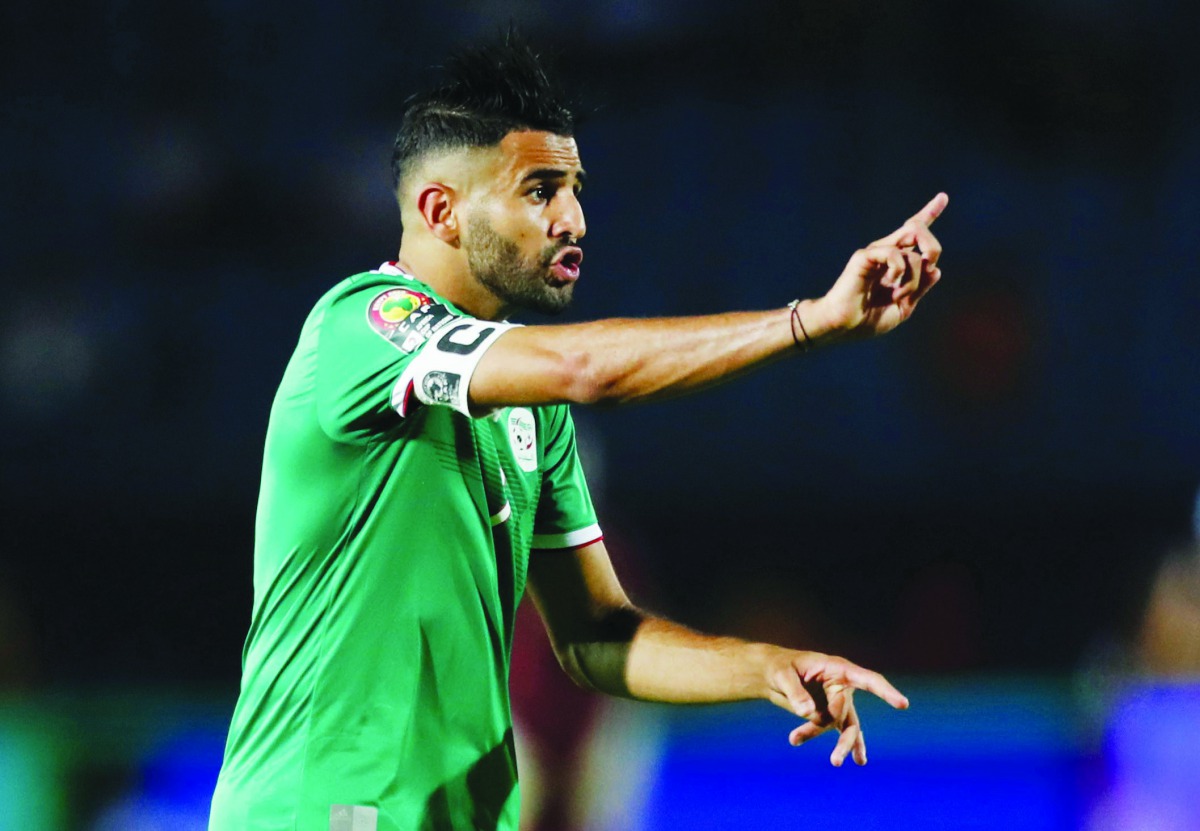 Algeria's Riyad Mahrez reacts. Reuters/Mohamed Abd El Ghany