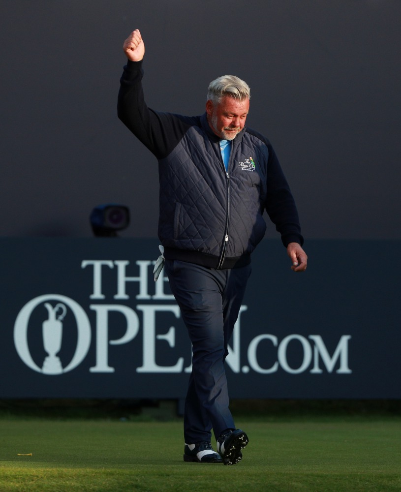  Northern Ireland's Darren Clarke during the first round. Reuters/Ian Walton 