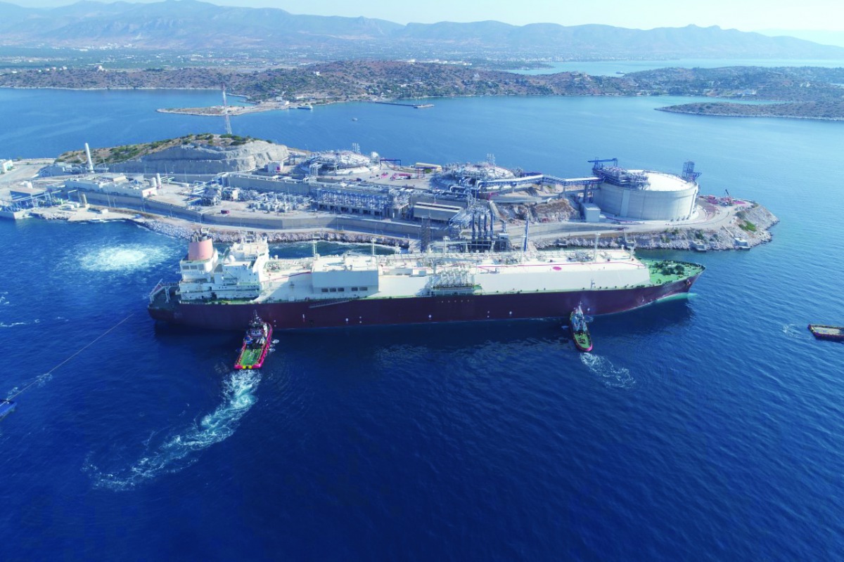 ‘Al Gharafa’ at Greece’s Revithoussa Terminal 7
