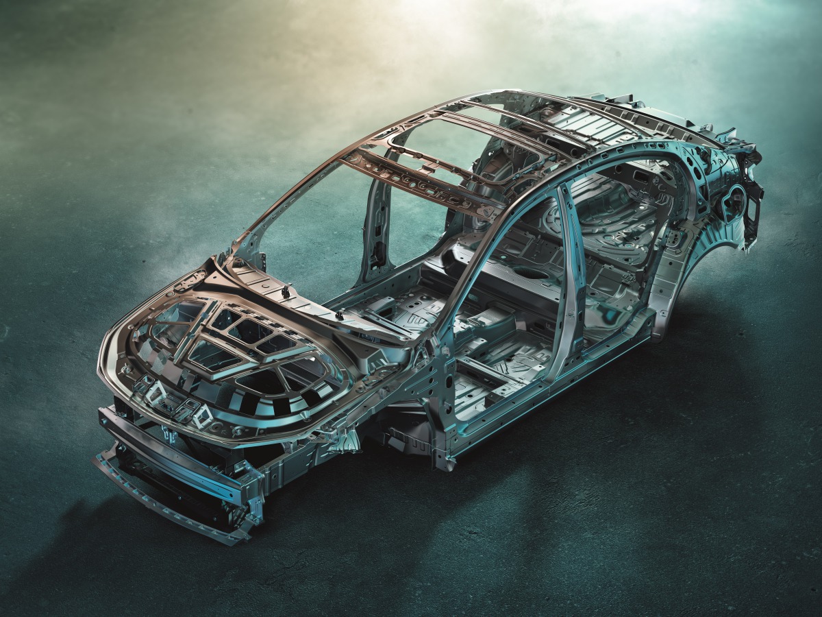 The steel body of MG5. 