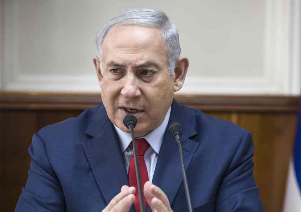 File photo of Israeli Prime Minister Benjamin Netanyahu. AFP