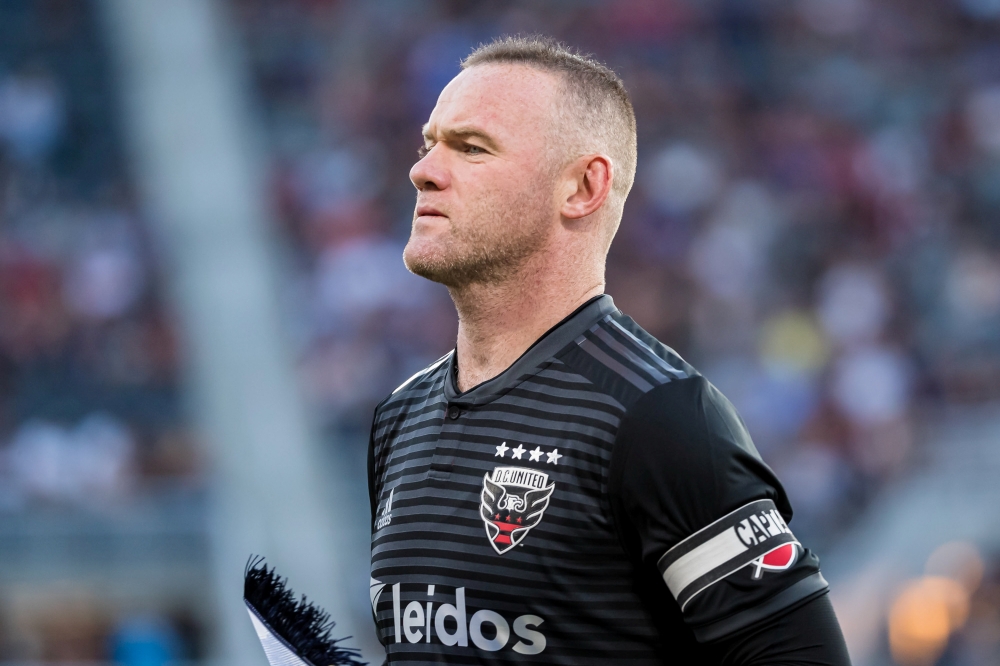D.C. United forward Wayne Rooney./ Scott Taetsch