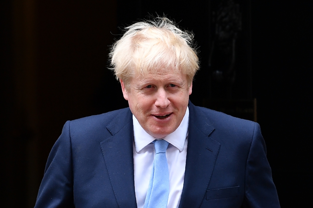 FILE PHOTO: Britain's Prime Minister Boris Johnson. / AFP / Daniel LEAL-OLIVAS
