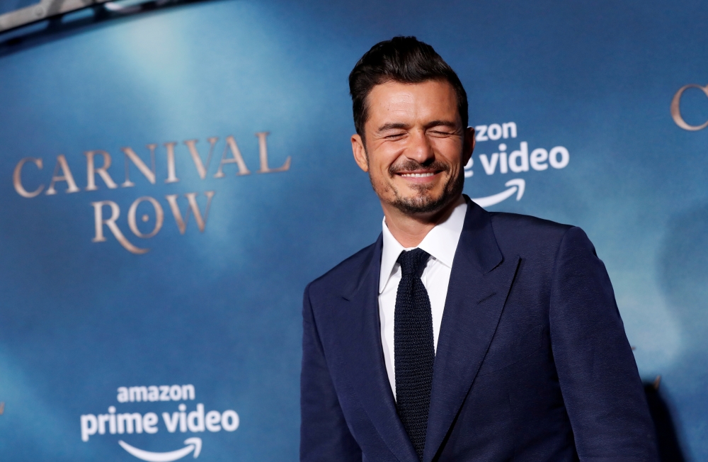 Cast member Orlando Bloom attends the premiere for the television series 