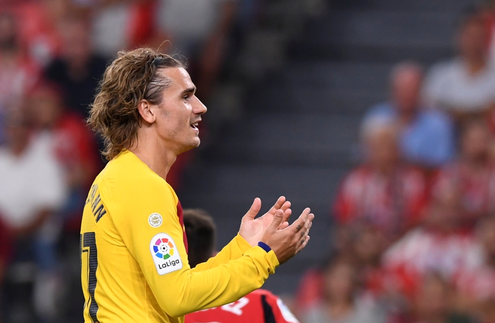 Barcelona's Antoine Griezmann. (REUTERS/Vincent West)