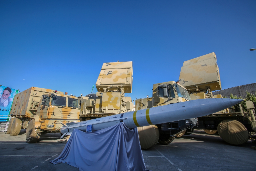 The domestically-built mobile missile defence system Bavar-373 is displayed on the National Defence Industry Day in Tehran, Iran August 22, 2019. 