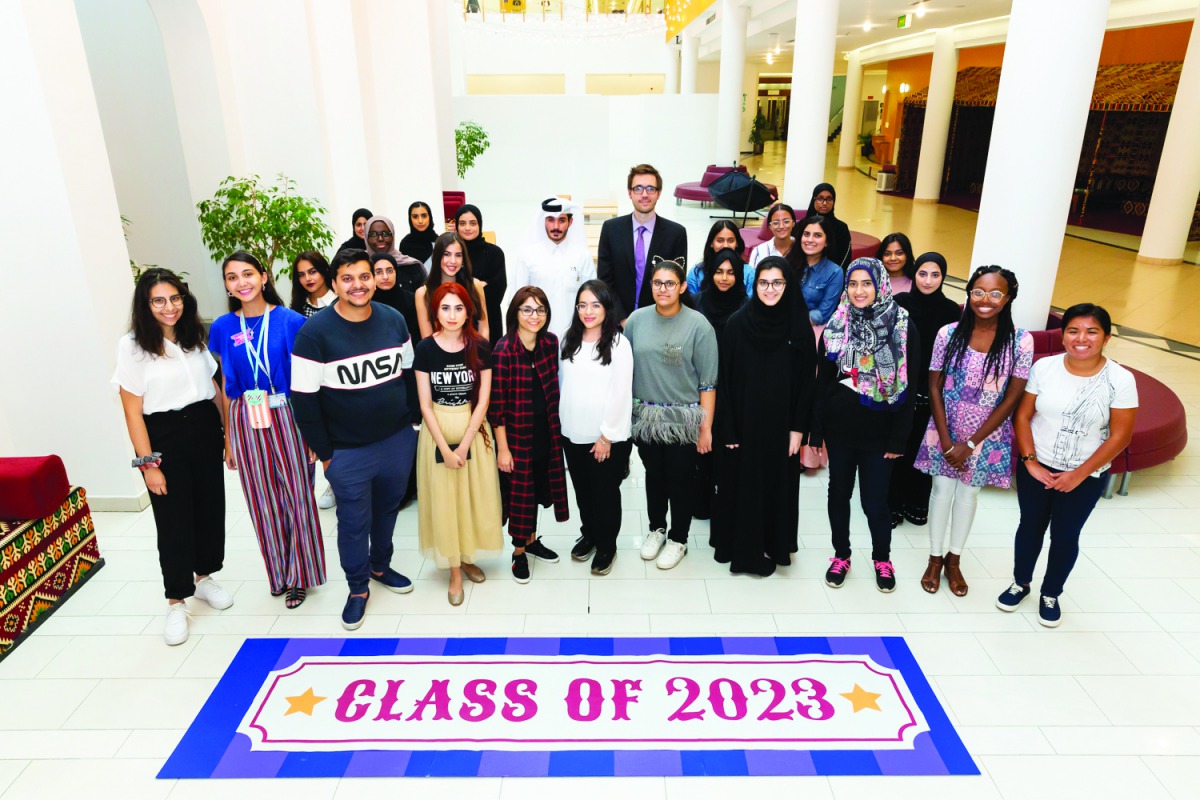 The Class 2023 of Virginia Commonwealth University School of the Arts in Qatar (VCUarts Qatar) has 86 students from 14 countries.