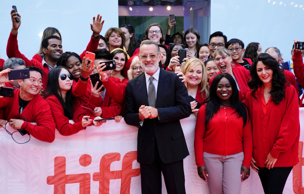 Tom Hanks arrives for the gala presentation of A Beautiful Day in the Neighborhood at the Toronto International Film Festival (TIFF) in Toronto, Ontario, Canada September 7, 2019. REUTERS/Mark Blinch