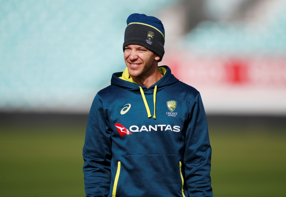 September 10, 2019 Australia's Tim Paine during nets Action Images via Reuters/Paul Childs