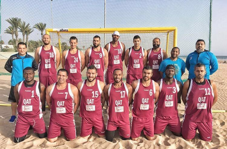 A file photo of Qatar handball team.