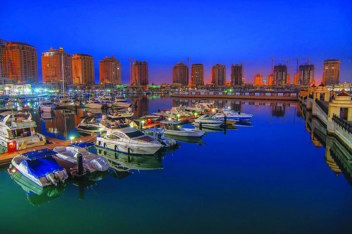 A spectacular view of Katara Beach, one of the main venues of World Beach Games.