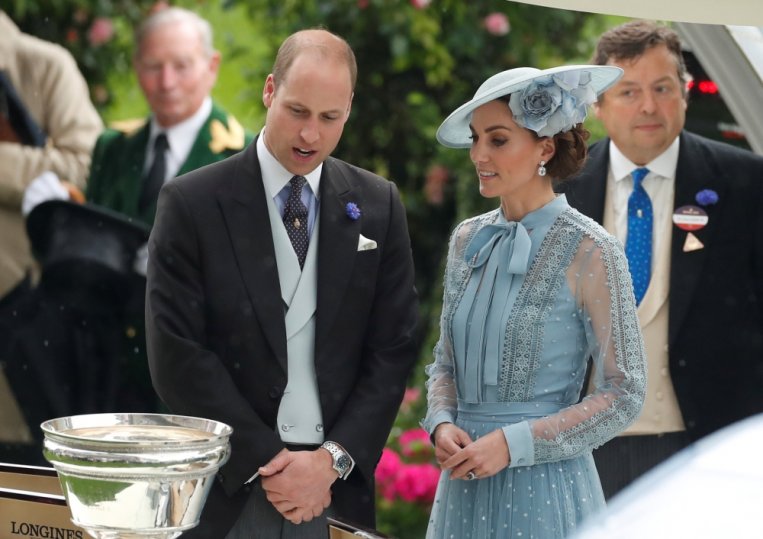 Britain's Catherine, Duchess of Cambridge and Prince William, Duke of Cambridge at Ascot (Reuters/Matthew Childs/File picture)
