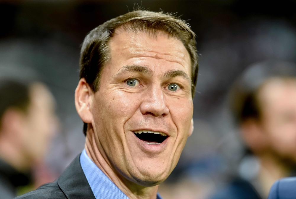 Coach Rudi Garcia. AFP / PHILIPPE HUGUEN