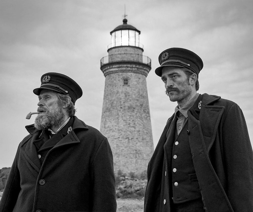 Willem Dafoe, left, and Robert Pattinson star in 